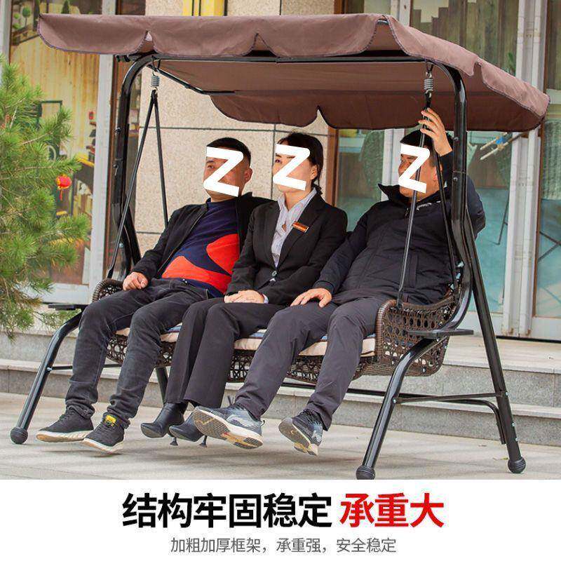 双人秋千见详情室吊椅摇椅内阳成人儿童台外铁艺家户用单人加厚吊