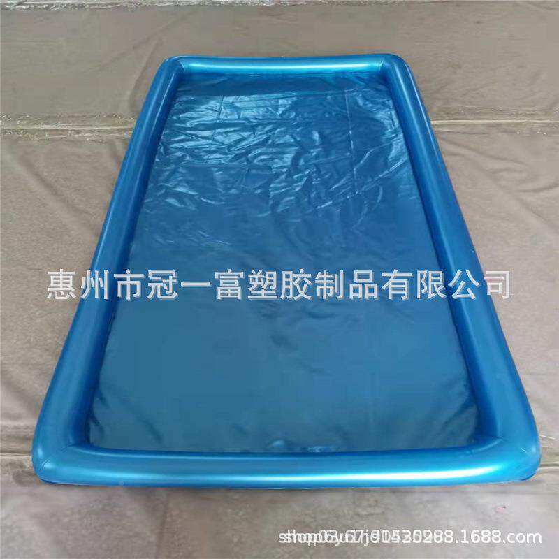 888PC双人水床垫单V双人人水充气泡泡床垫携带方便便携充气床床