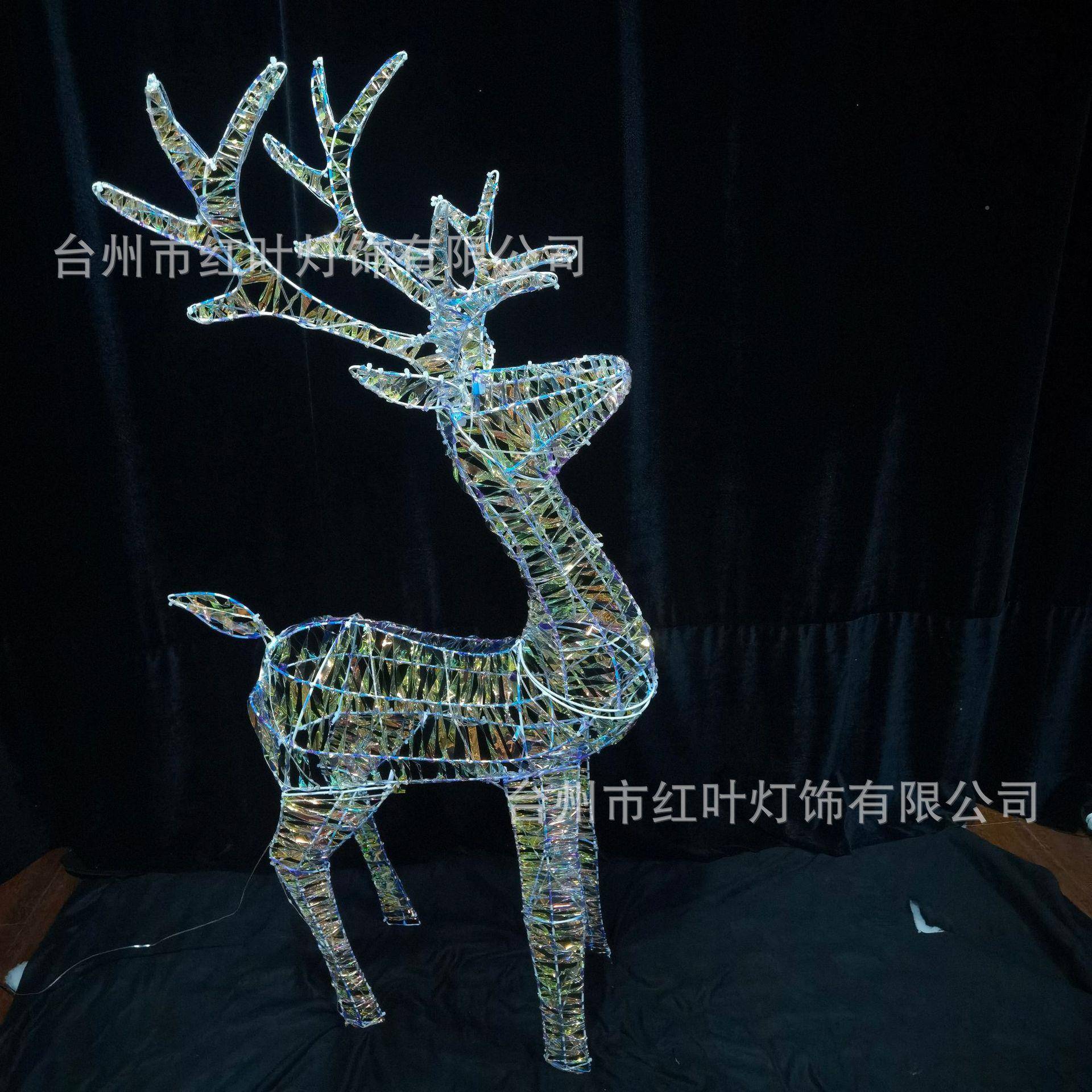 具直销灯FMA造型灯节氛围灯缠绕灯闪圣诞灯防水日片缠绕小鹿