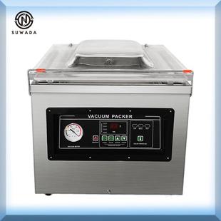 全自动真空式 机用干湿两台真机小型家用封口机单空室真465空 包装