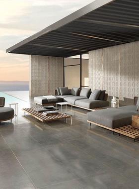 户外沙阳发柚木厅庭院别墅酒店民家宿SF-0017露台具阳光房室内台