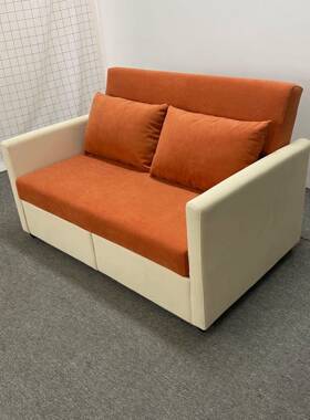 折两叠沙发床用双人房多功VLP能小户型客厅出租经科济型技布沙发