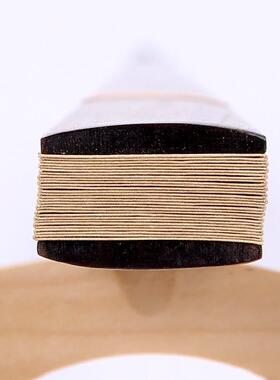 绿玉檀折头扇巴西神木绿色木扇子檀香清香扇绿空XIN檀白宣纸扇男