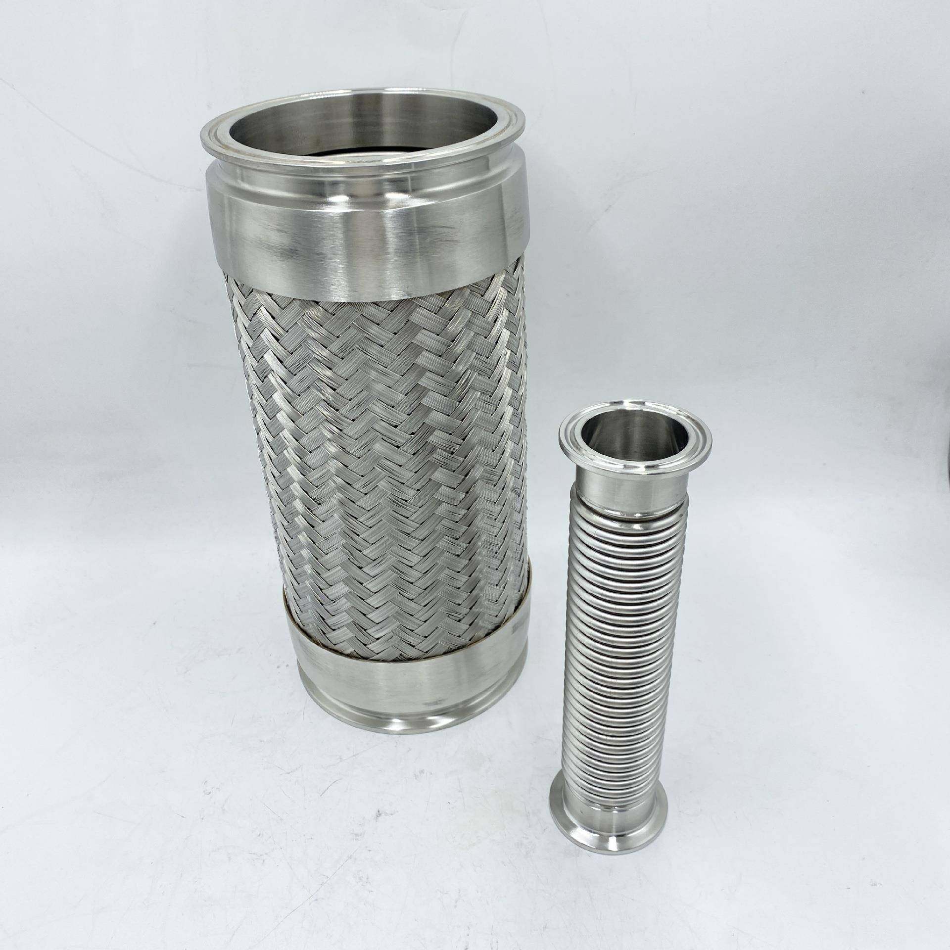 齐全/定304丝不锈卡盘波纹管卫生快装化工属软金管卡箍编织管抱钢,家装主材,进水软管,淘宝优惠券,粉丝福利购,淘宝优惠卷