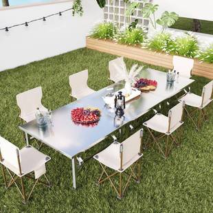 便不锈折叠桌餐桌钢家用正方饭桌四方形矮桌户外携折叠B-25桌子摆