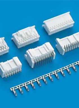 德利来PAD连器尼龙孔座座TNL针磷青铜镀锡DL2004接插3件接连接器