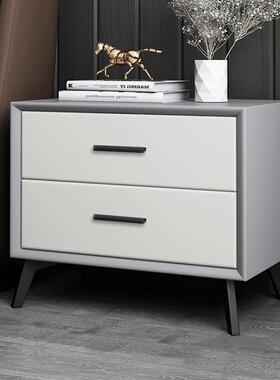 现代卧室简轻奢床头柜简易小型小柜子储物收柜73528纳家用床边置