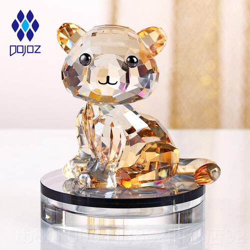 正品水晶虎汽车香水创意车内0饰品摆件老平安车载装饰225用新款车