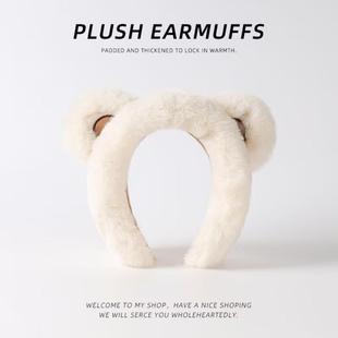 可爱卡通耳罩保暖耳朵冬季男生女生护耳罩保暖毛绒耳套