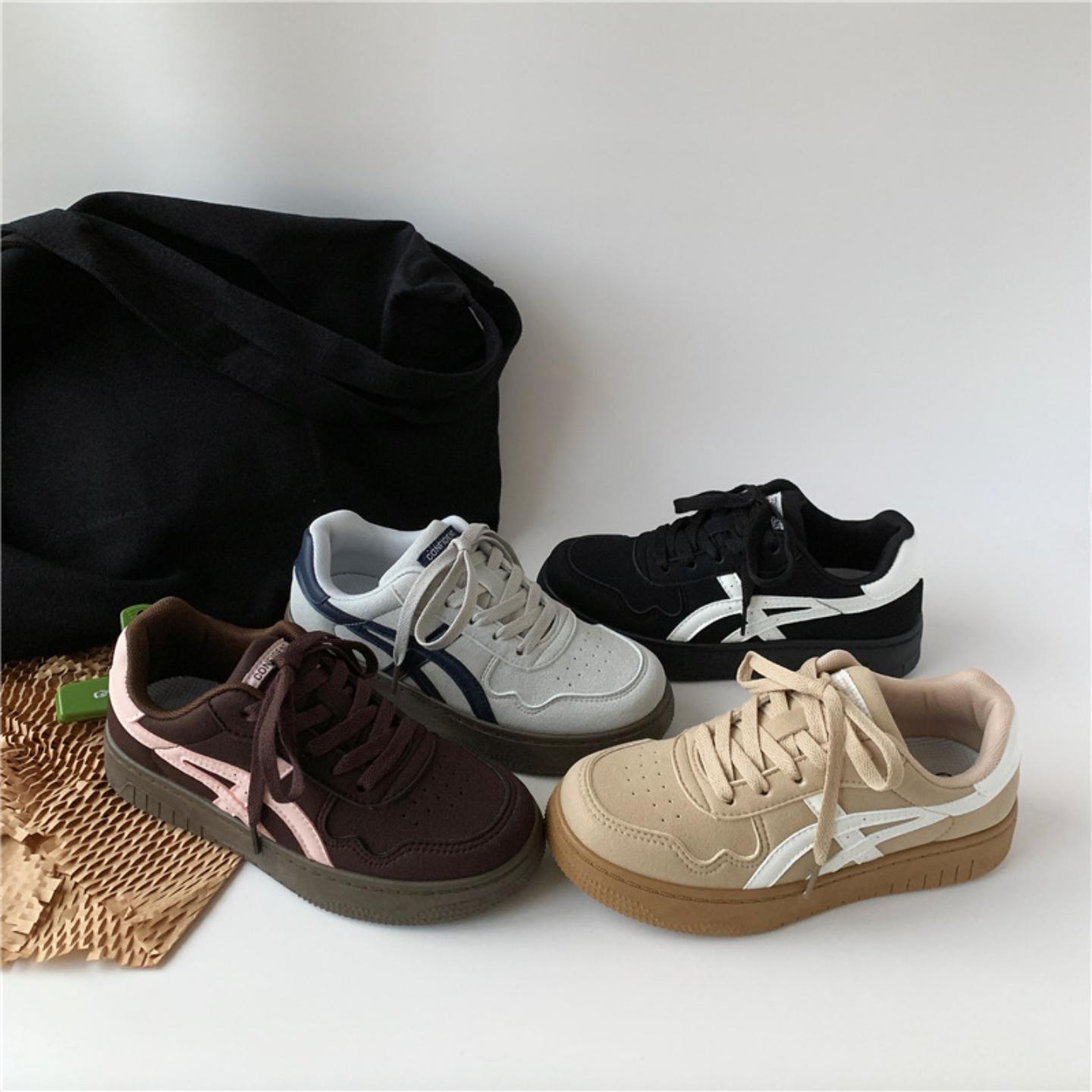 秋季帆布鞋女学生百搭板鞋