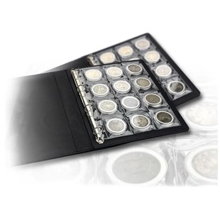 圆盒收藏册吧唧收纳册古币保护册旅游风景区纪念币册钱币硬币集币