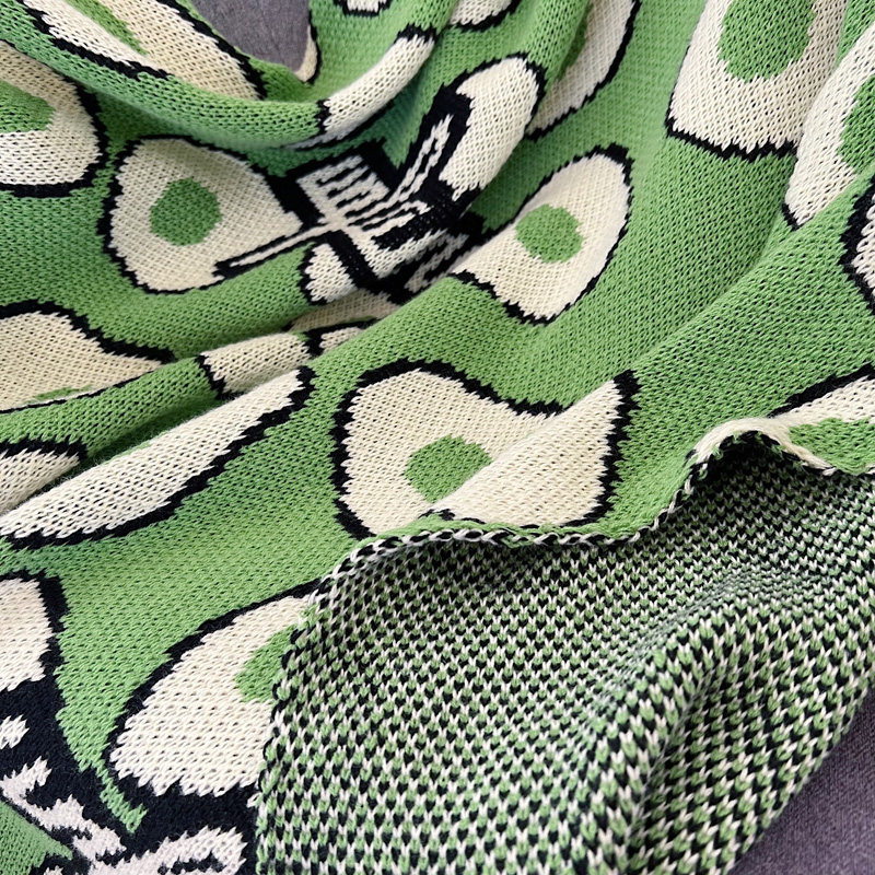 夏威夷风休闲毯子冬季牛油果绿沙发毯小众办公室午睡毯披肩空调毯,床上用品,休闲毯/毛毯/绒毯,淘宝优惠券,粉丝福利购,淘宝优惠卷