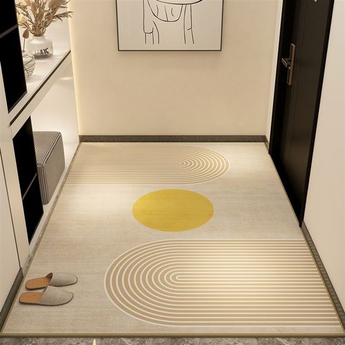 入户门地垫轻奢高级感复古地毯门垫进门门口防滑家用玄关脚垫耐脏