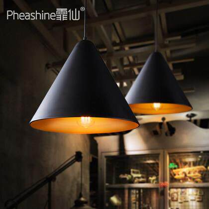 loft复古工业风酒吧创意灯具北欧简约餐厅艺术烧烤店铝材吊灯灯具
