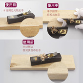 抹角刨 黑檀木木工diy工具小手工刨去边角木井方 修边刨 倒圆角刨