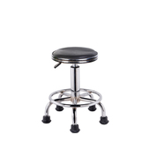 吧台椅双环圆凳靠背升降椅旋转高脚酒吧椅子车间滑轮凳子休闲家用