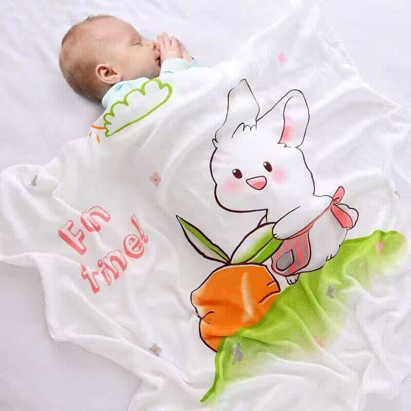 婴幼儿夏季双层竹纤维薄款盖毯宝宝儿童柔软空调被小被子包被,婴童用品,婴童毛毯/盖毯,淘宝优惠券,粉丝福利购,淘宝优惠卷