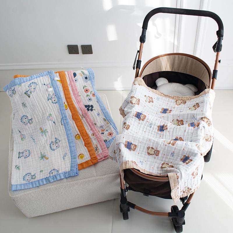 外出婴儿车毯子薄款夏季盖毯新生纯棉被夏宝宝毛巾被午睡新疆包邮,婴童用品,婴童毛毯/盖毯,淘宝优惠券,粉丝福利购,淘宝优惠卷