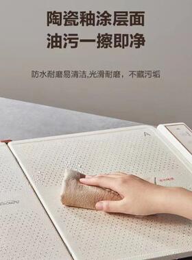 亚摩斯折家叠暖菜板实用食物加用热板餐桌折叠加热菜639板保温板