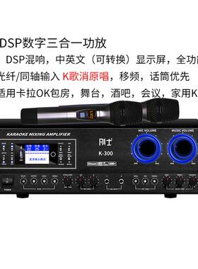 11.0V大率专业功放功机AV20专业VKTK-200家用K歌会议卡拉OK放大器