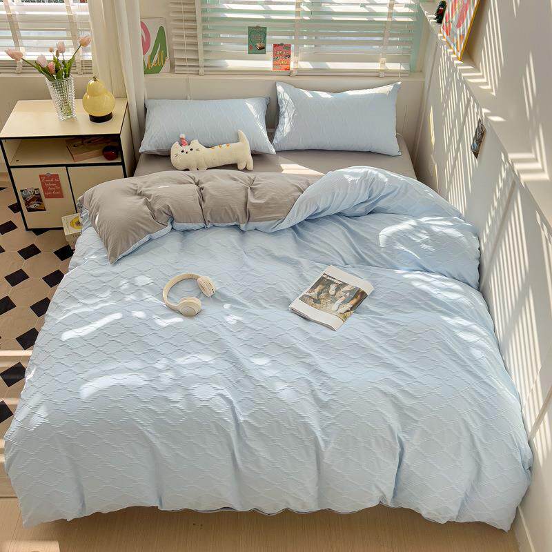 被子学全套一整套生宿舍上五件套被褥棉被租芯家用春秋被qx2024.1