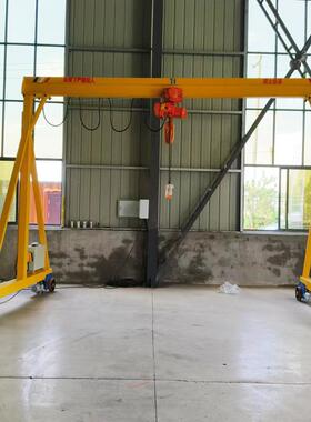 小型龙门架起重机拆卸可无轨龙万向UKY2吨门架电动动式3移吨龙门