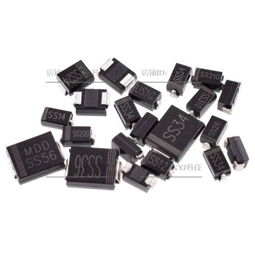 整盘3000只 贴片肖特基二极管SS510 SR5100 5A100V SMB 全新包邮