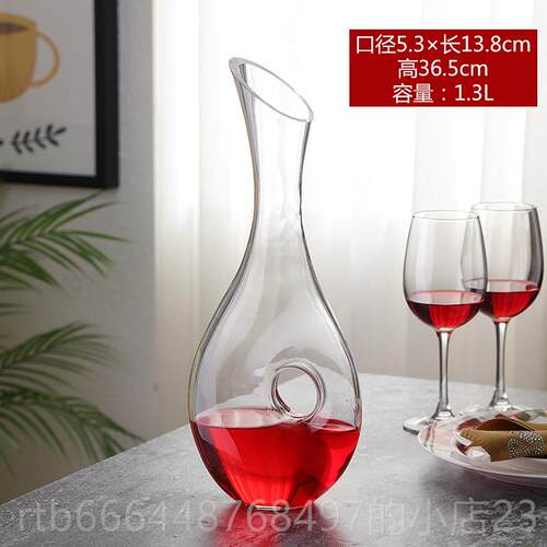 新款无铅水晶玻璃红酒杯洋酒高杯香槟杯家用酒大脚号葡萄酒杯醒器