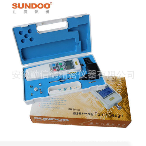 山度SUNDOO数显式推拉力计SHB-10推拉力计电子拉力测力计试验设备