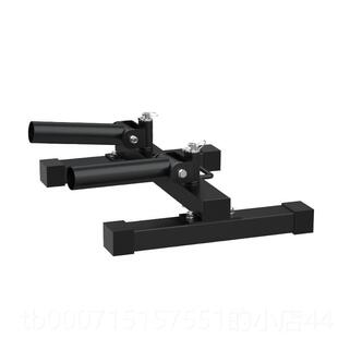 正品 铃炮筒架杠划船核心力量炮杠台杠铃t架炮筒炮训练健身器地雷