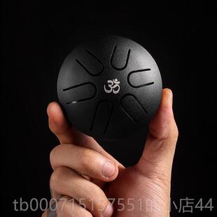 高档空灵舌鼓琴口袋鼓5.5寸迷你鼓钢鼓色空鼓击鲁儒初学打手碟手