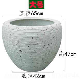 正品景德镇陶缸白色大号锦鲤金鱼缸睡瓷莲荷院花缸老式庭缸客厅水