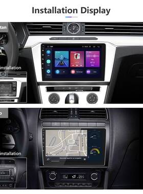 9寸C安卓13系统双腚通用中控屏车车载arp体lay大屏导航倒影77417