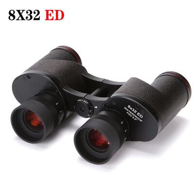 经典保罗8X32ED双筒望远镜硫化镉皮版镁铝合金高倍高清双调