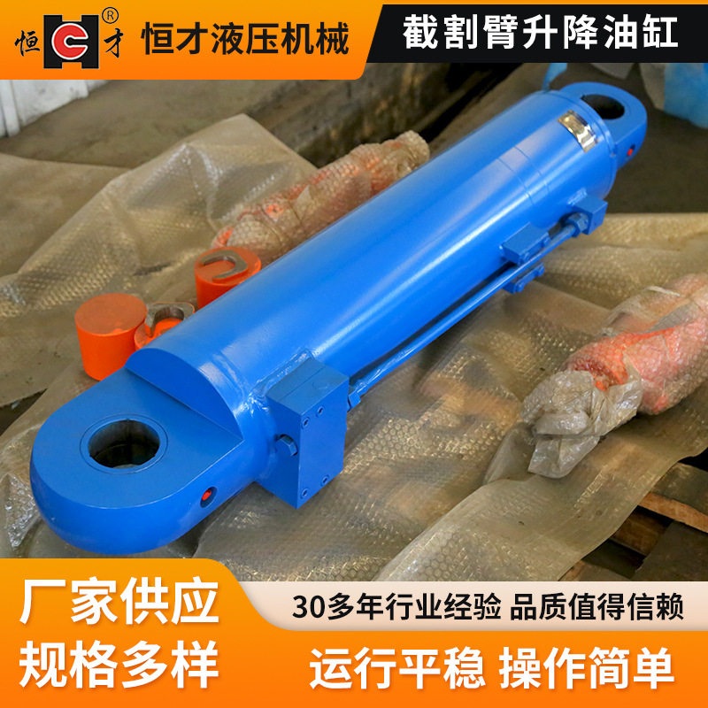 截割臂升降油缸伸缩式液压发动机升降机液压缸挖掘机活塞杆双作用
