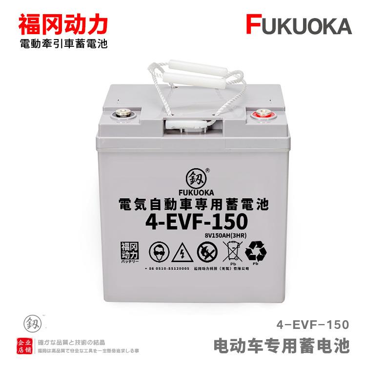 8v150AH动力型蓄电池4-evf-150电动汽车观光车举臂车电瓶火炬通用