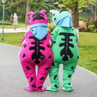 网红孤寡青蛙人偶服人穿癞蛤蟆成人卡通摆摊卖崽充气演出服装