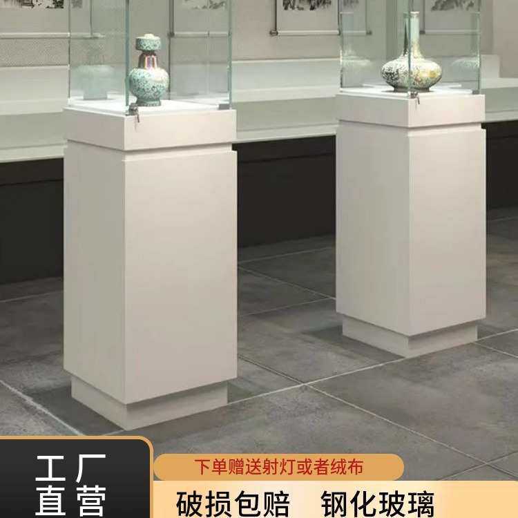 木质珠宝首饰玉器陶瓷展示柜玻璃柜台博物馆文物展览收纳