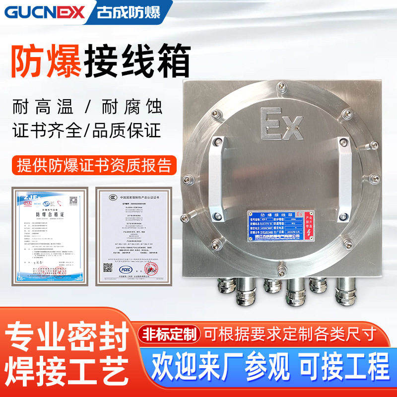 防爆接线箱分线箱气体用隔爆IIC防爆模块端子箱监控箱防爆配电箱