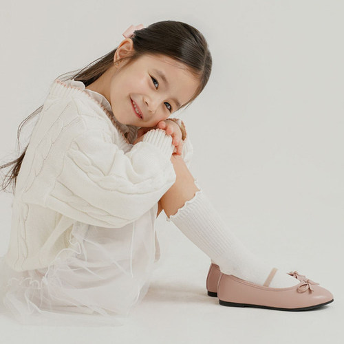 2026春秋季新款蝴蝶结公主鞋子女宝宝单鞋鞋子女童小皮鞋