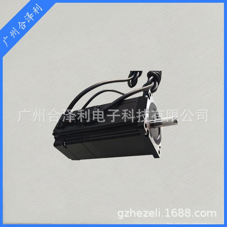 合泽利86闭伺环服步电机机带刹车抱闸71932进断电刹车小电马达