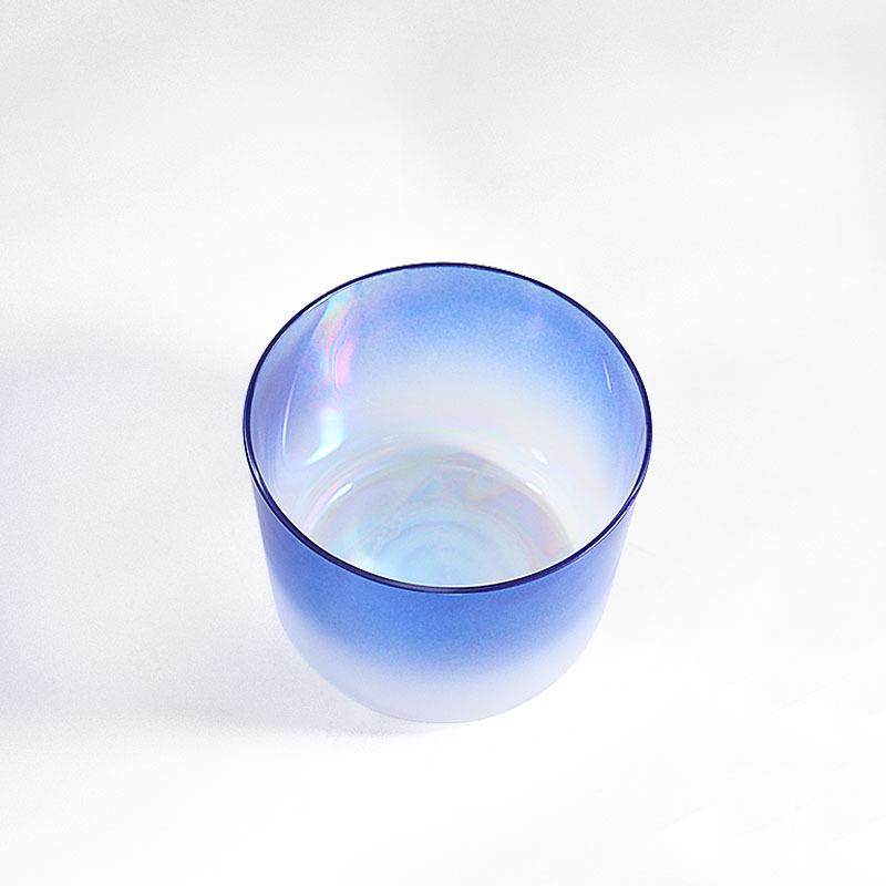 变新款透明磨砂渐蓝色水晶唱歌碗声音冥想碗调NJQ水音晶钵乐碗音,乐器/吉他/钢琴/配件,儿童击打乐器,淘宝优惠券,粉丝福利购,淘宝优惠卷