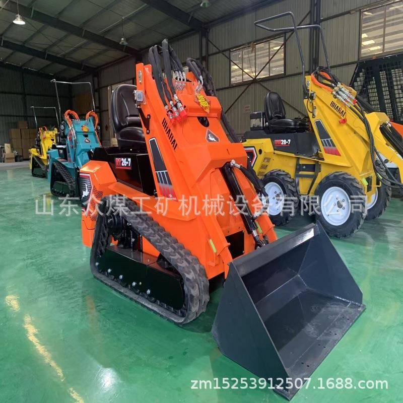 出履带式滑移装载机多功微能农用养殖建无品牌/筑工地室内铲装修