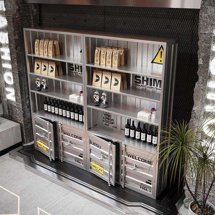 铁艺酒架酒柜架展示陈列柜餐厅物QTC饭店置酒架酒吧创意商用红展