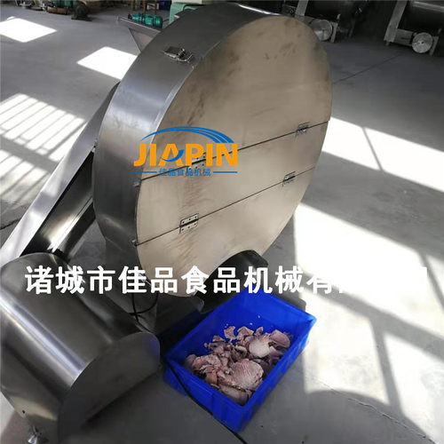 厂家直供冻盘刨肉机器 佳品制造大块鸡胸肉刨肉机