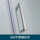 轻30不锈钢无边框淋浴奢房屏极窄4淋浴风576别墅酒店隐形无框冲澡