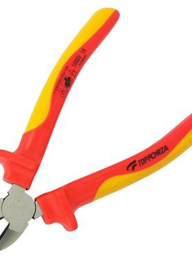 拓伏锐VDCE-E-893进口偏高压绝缘斜嘴100121钳0V斜口钳口钳子剪线