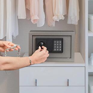 隐藏式小型家用保防险箱码保险柜BDO全钢密盗保管箱