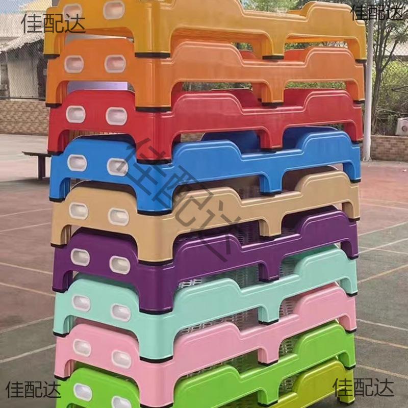 午休托管宝宝小儿童幼儿园睡床叠叠早教无品牌/床塑料床午单班人