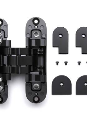 隐易形门合页T130直销锌合金维可调折叠门简安装用暗三铰铰耐链